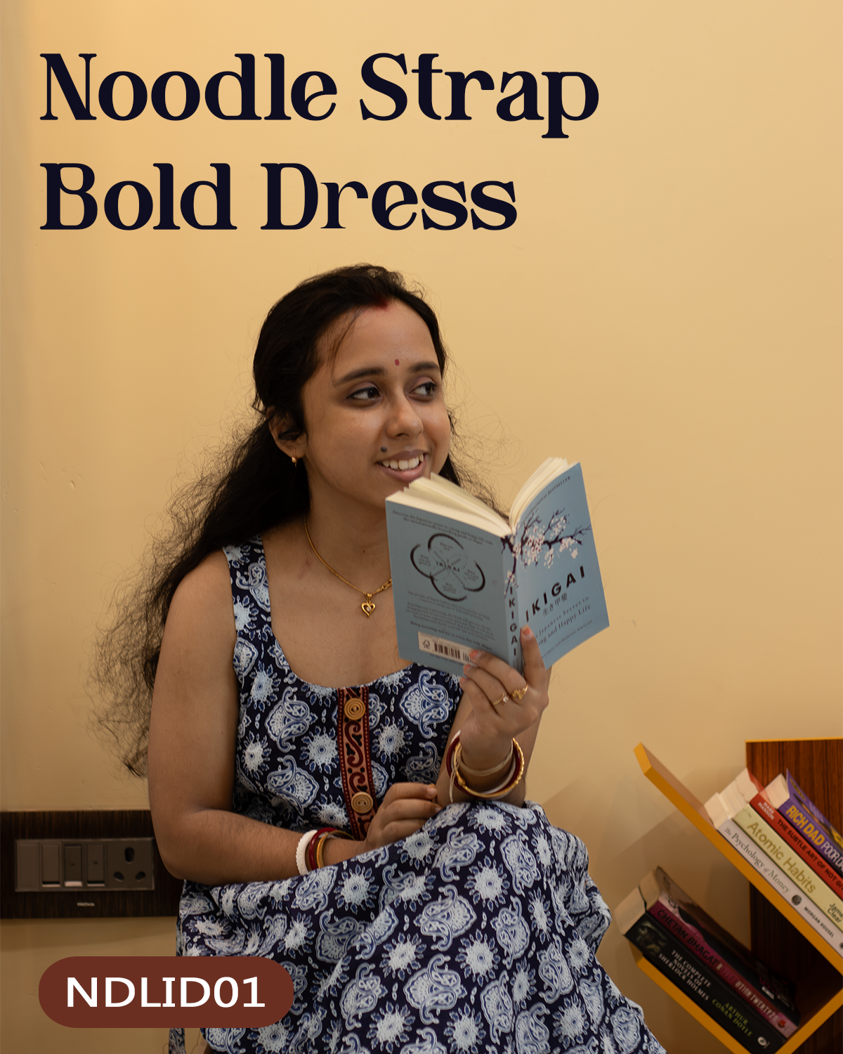 Noodle Strap Dress image