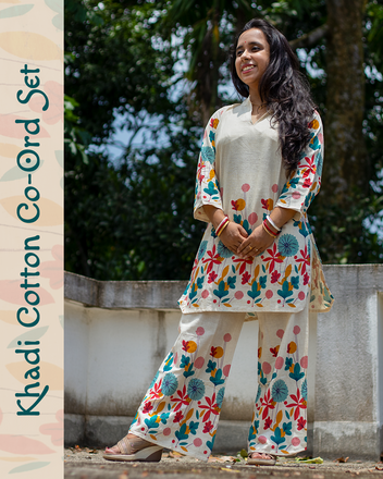 Khadi Cotton Co-Ord Set