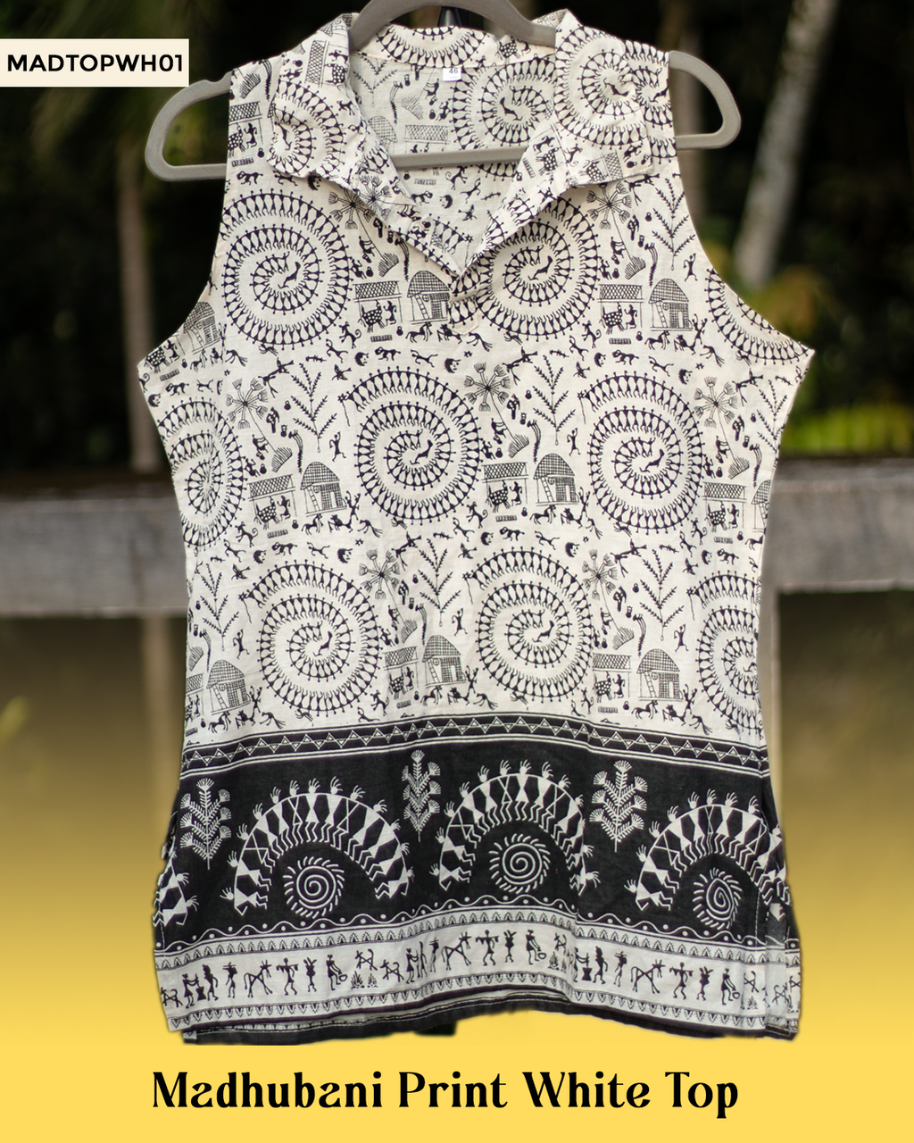 Worli Print Cotton Top