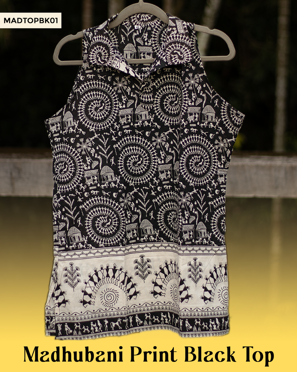 Worli Print Cotton Top