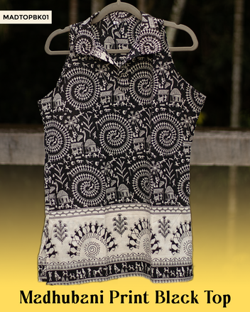 Worli Print Cotton Top