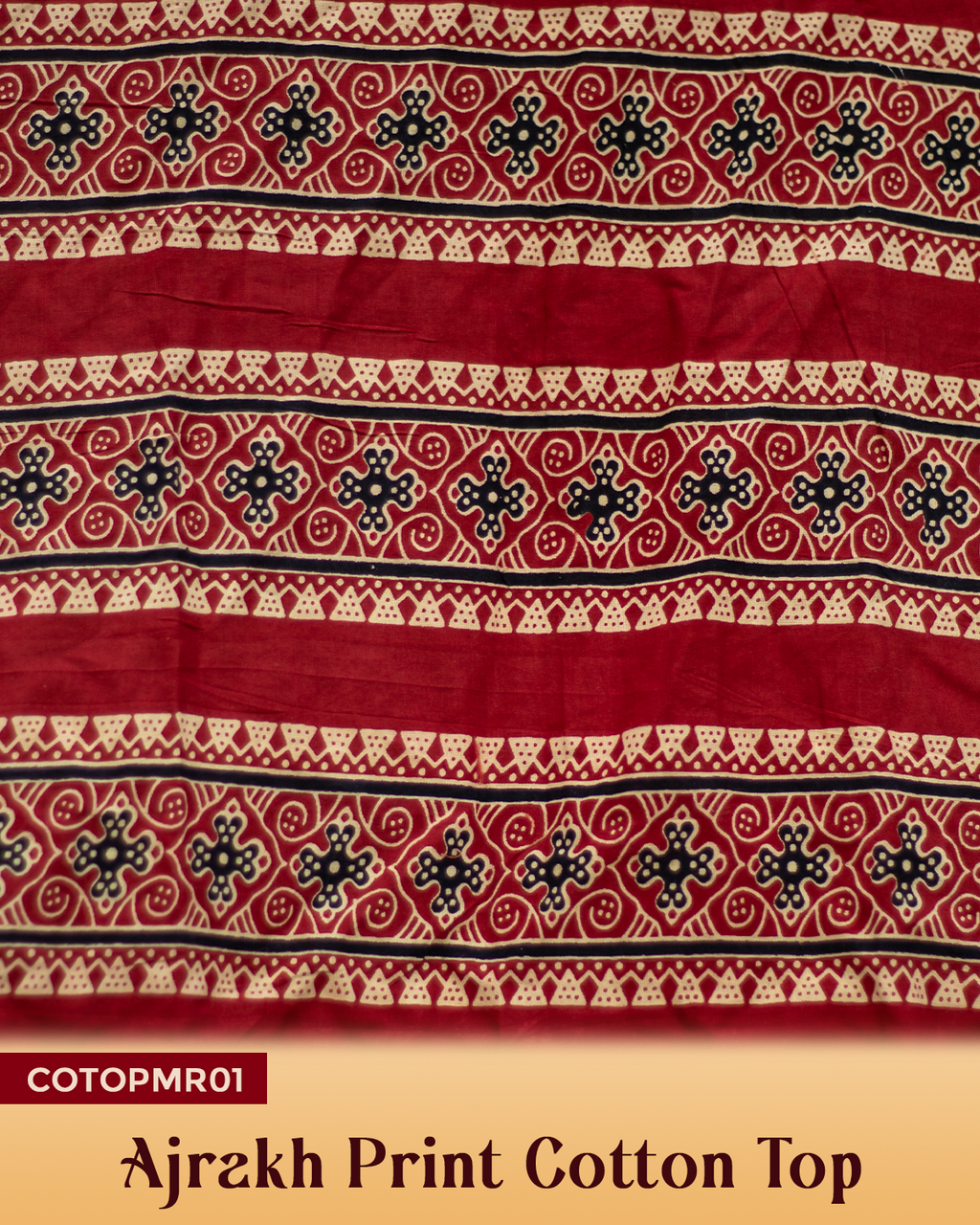 Ajrakh Cotton Top