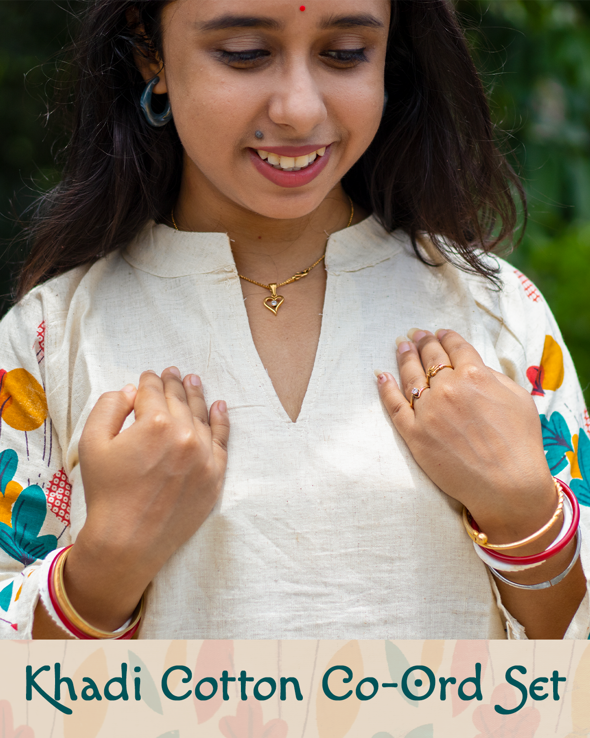 Khadi Cotton Co-Ord Set