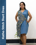 Katha Stitch Short Dress