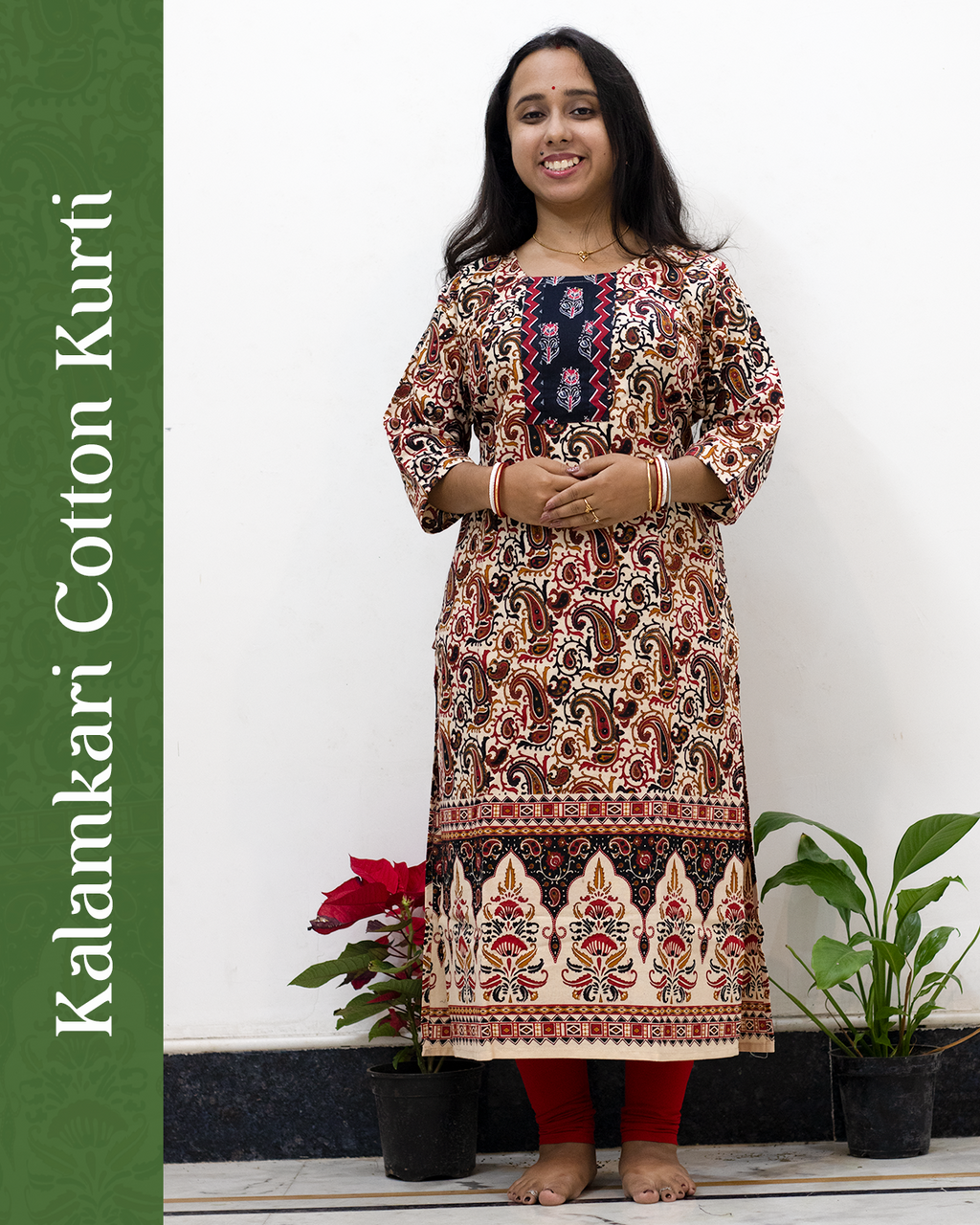 Kalamkari Cotton Kurti