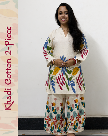 Khadi Cotton Co-Ord Set