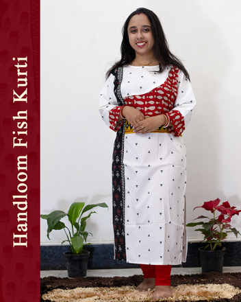 Handloom Fish Kurti