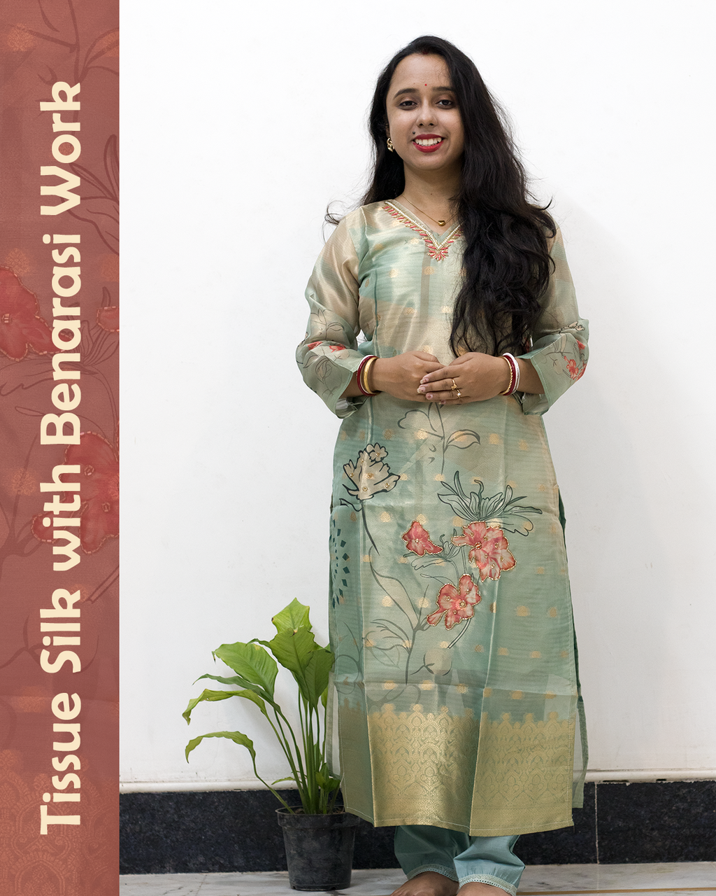 Tissue Silk Benarasi Work