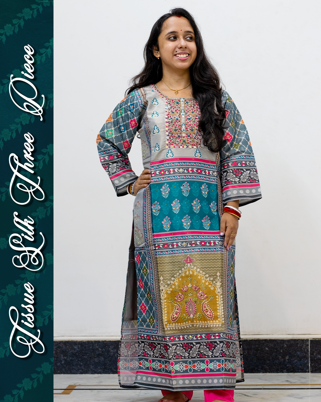 Tissue Silk Three Piece Set