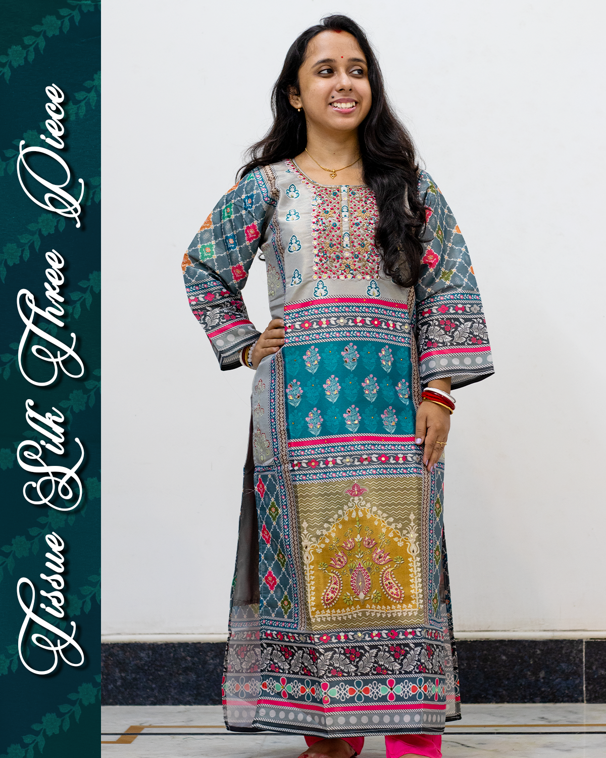 Tissue Silk Three Piece Set