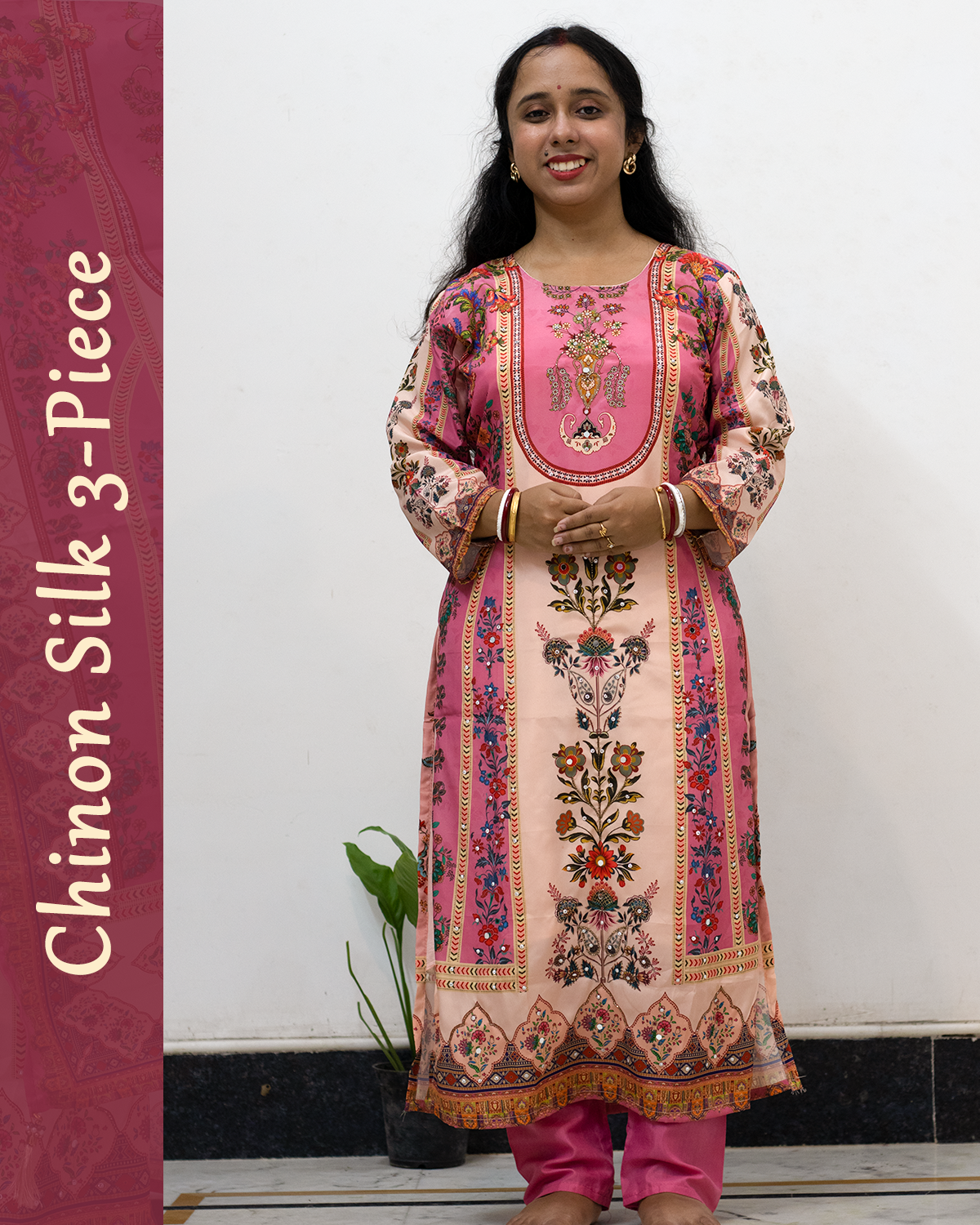 Chinnon Silk Three Piece Set