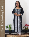 Floral Embroidery Kurti