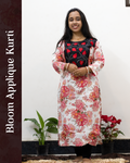 Bloom Applique Kurti