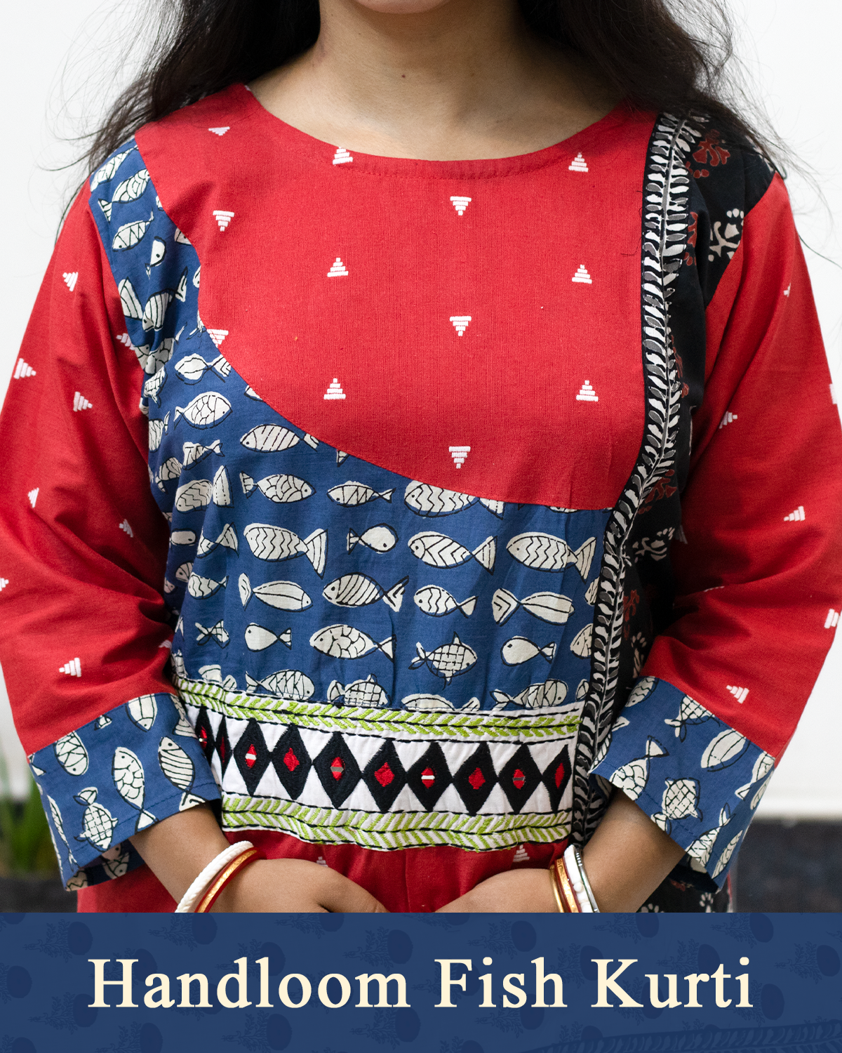 Handloom Fish Kurti
