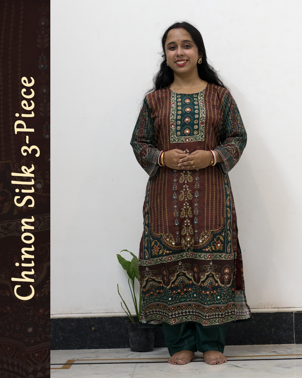 Chinnon Silk Three Piece Set