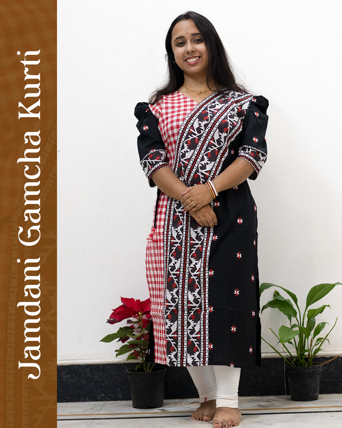 Jamdani Gamcha Kurti