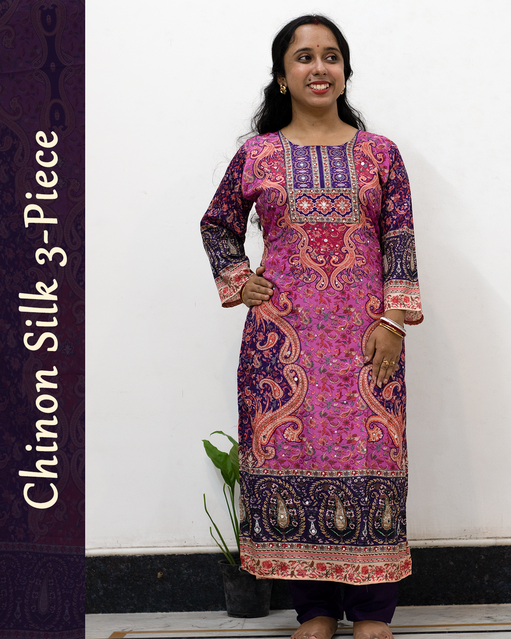 Chinnon Silk Three Piece Set