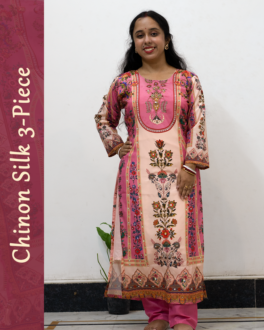 Chinnon Silk Three Piece Set