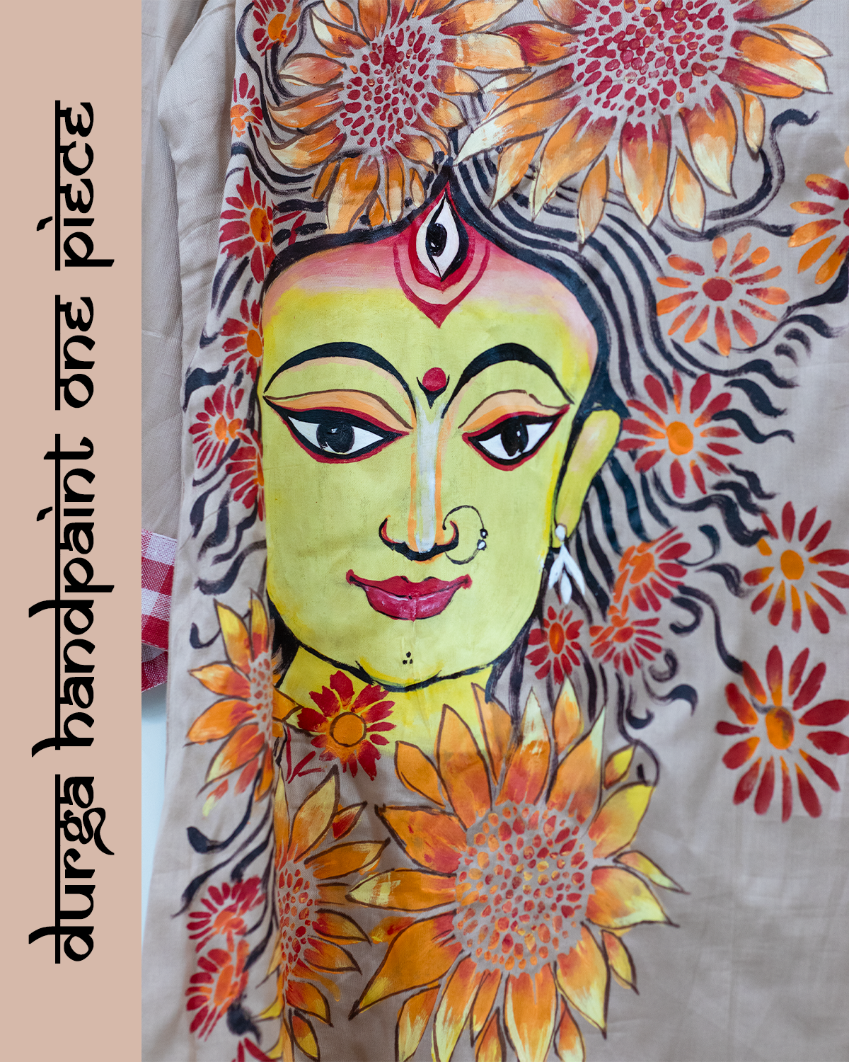 Durga Handpaint One Piece Dress