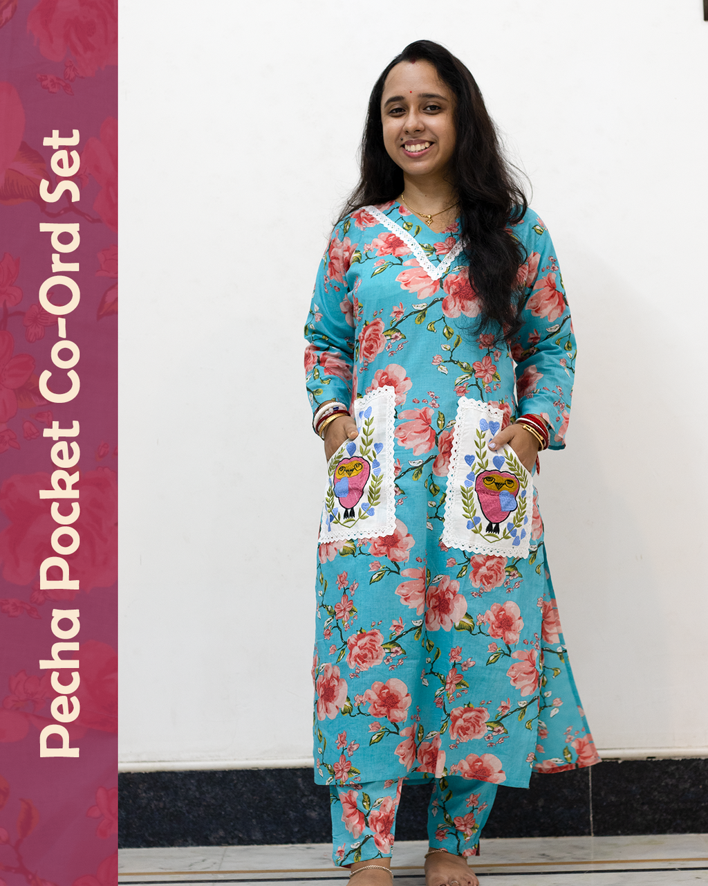 Pecha Pocket Co Ord Set