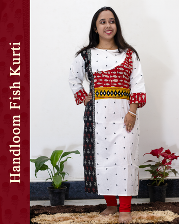Handloom Fish Kurti
