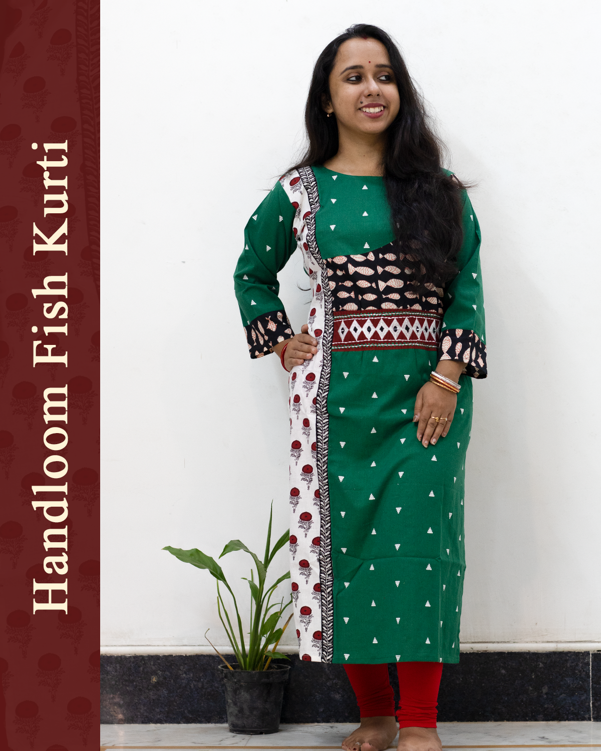 Handloom Fish Kurti