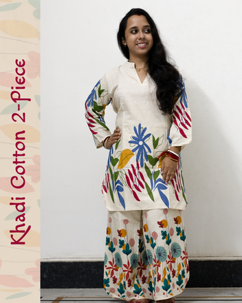 Khadi Cotton Co-Ord Set