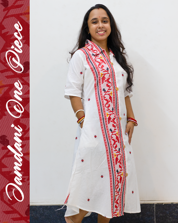 Jamdani One Piece Dress