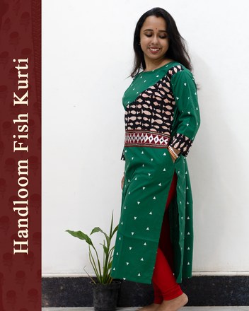 Handloom Fish Kurti