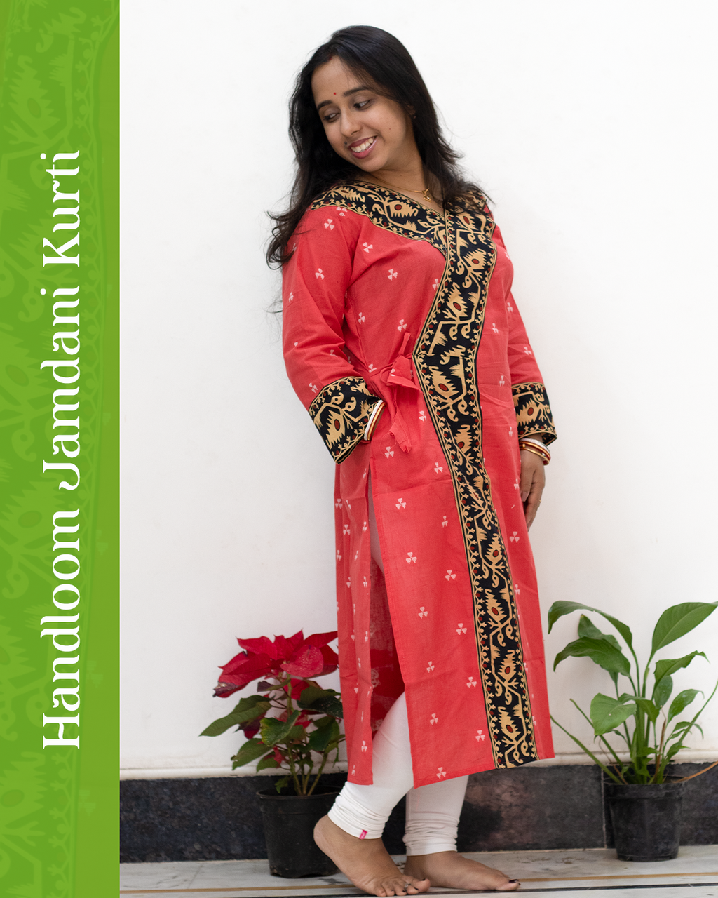 Handloom Jamdani Kurti