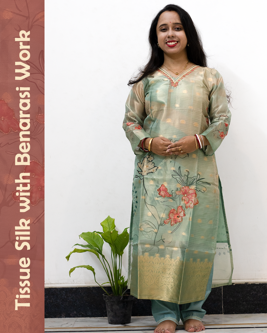 Tissue Silk Benarasi Work