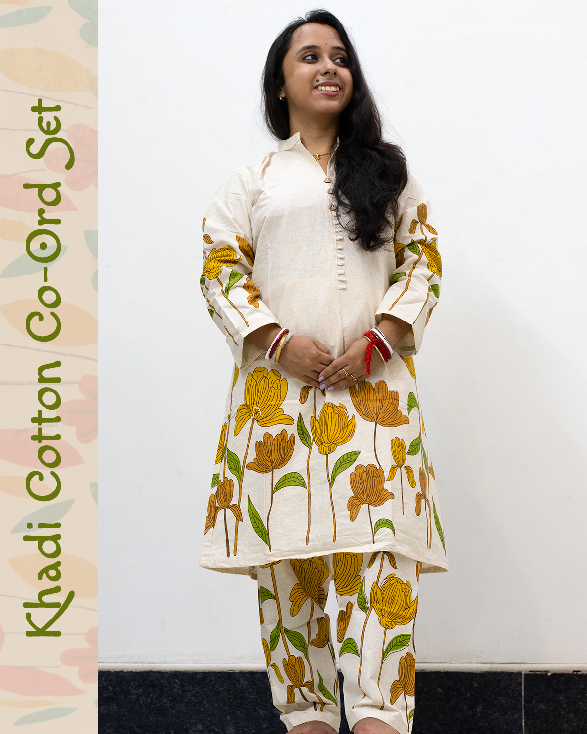 Khadi Cotton Co-Ord Set