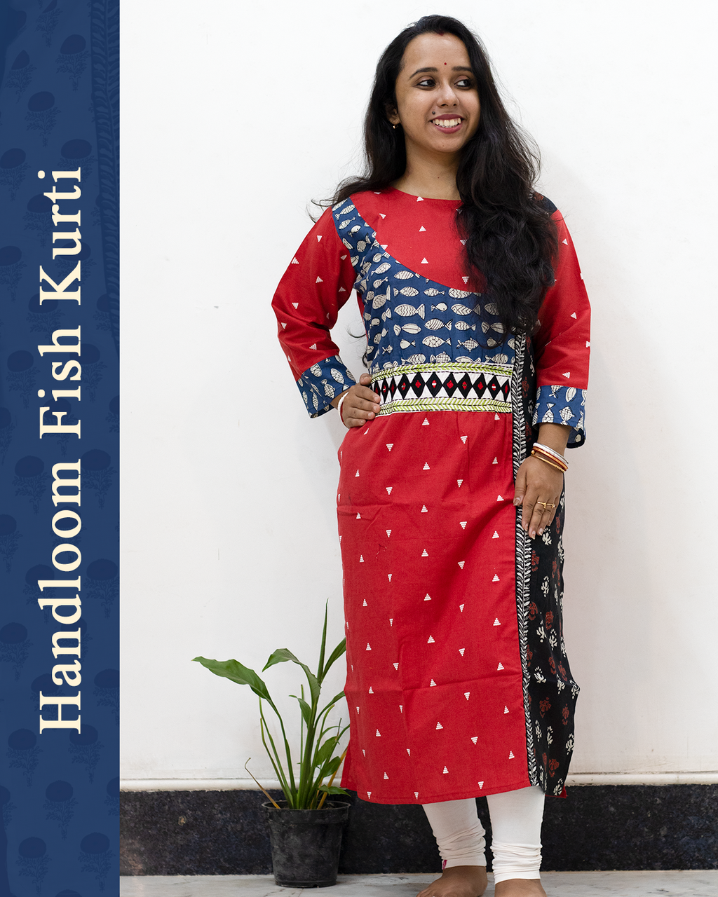 Handloom Fish Kurti