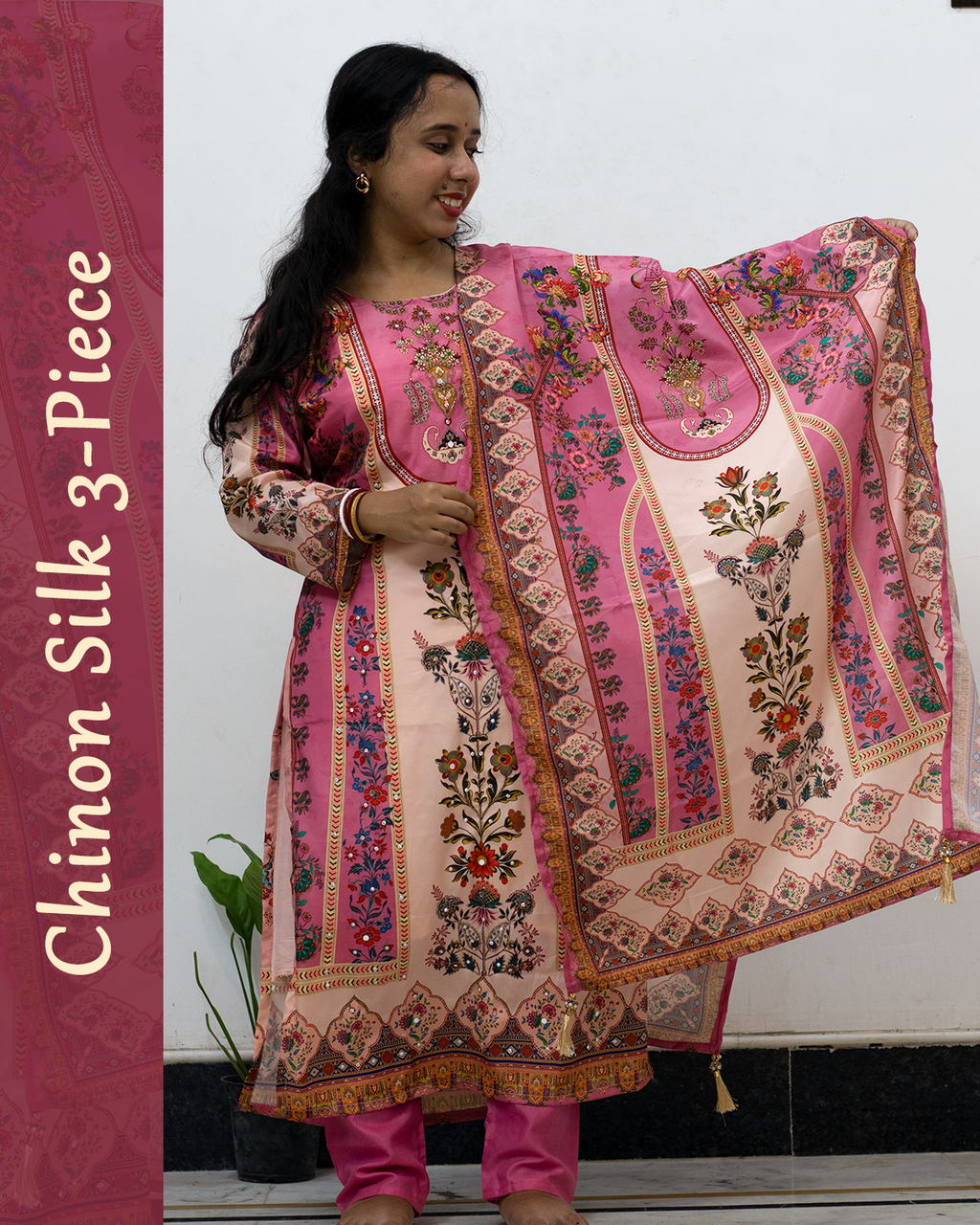 Chinnon Silk Three Piece Set