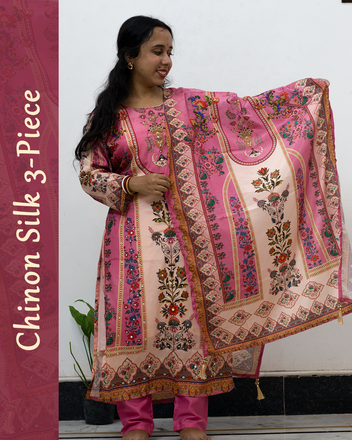 Chinnon Silk Three Piece Set