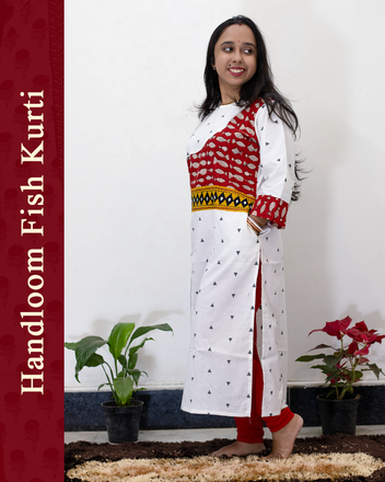 Handloom Fish Kurti