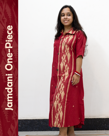 Jamdani One Piece Dress