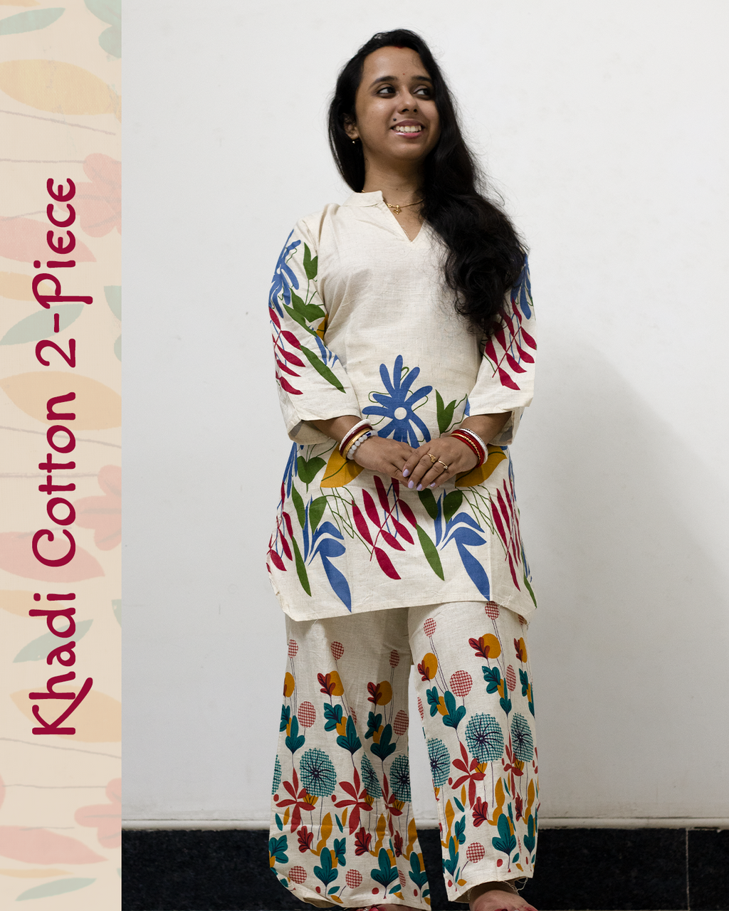 Khadi Cotton Co-Ord Set