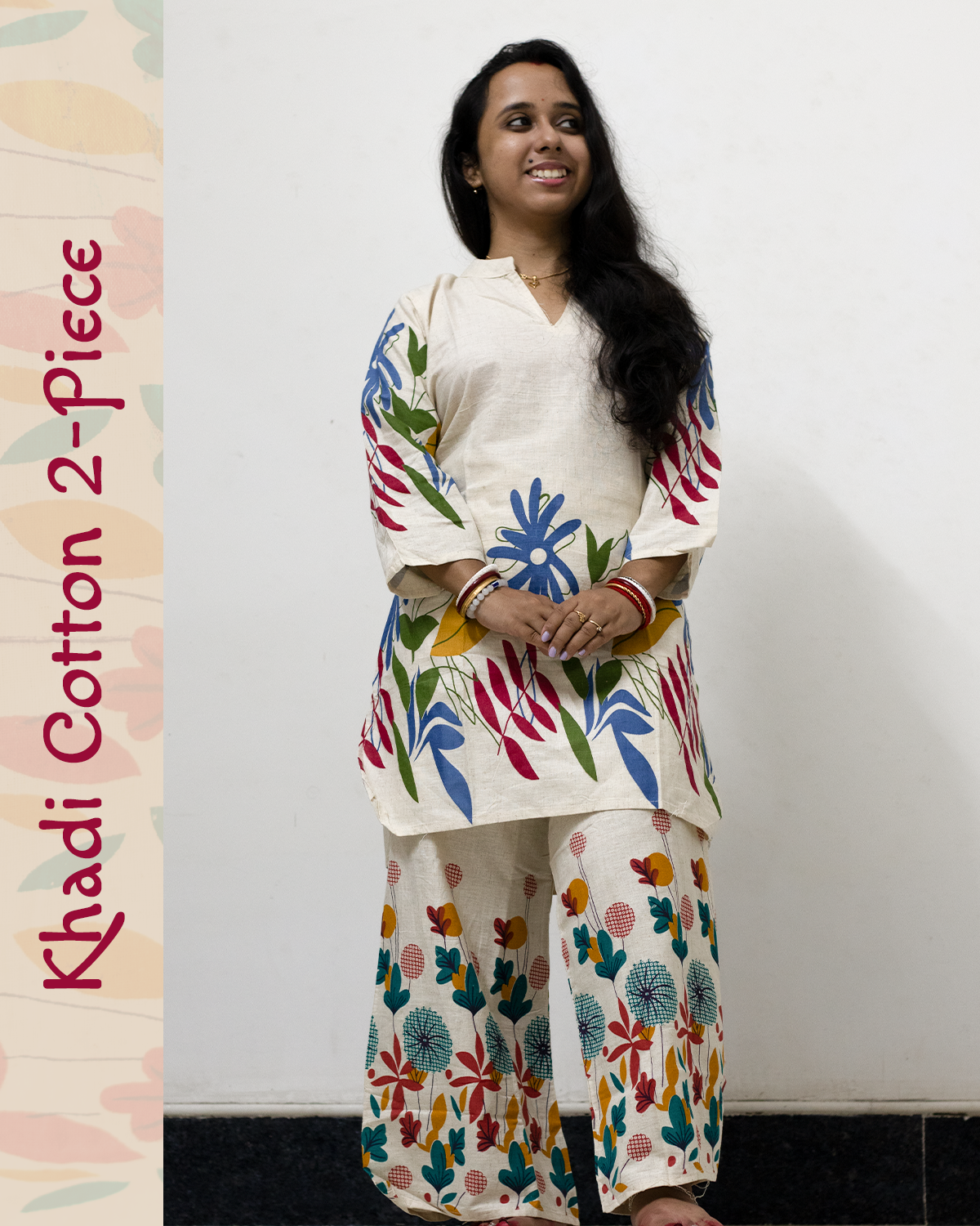 Khadi Cotton Co-Ord Set