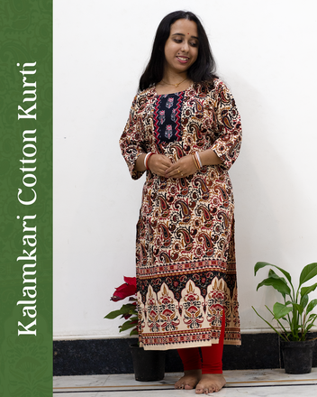 Kalamkari Cotton Kurti