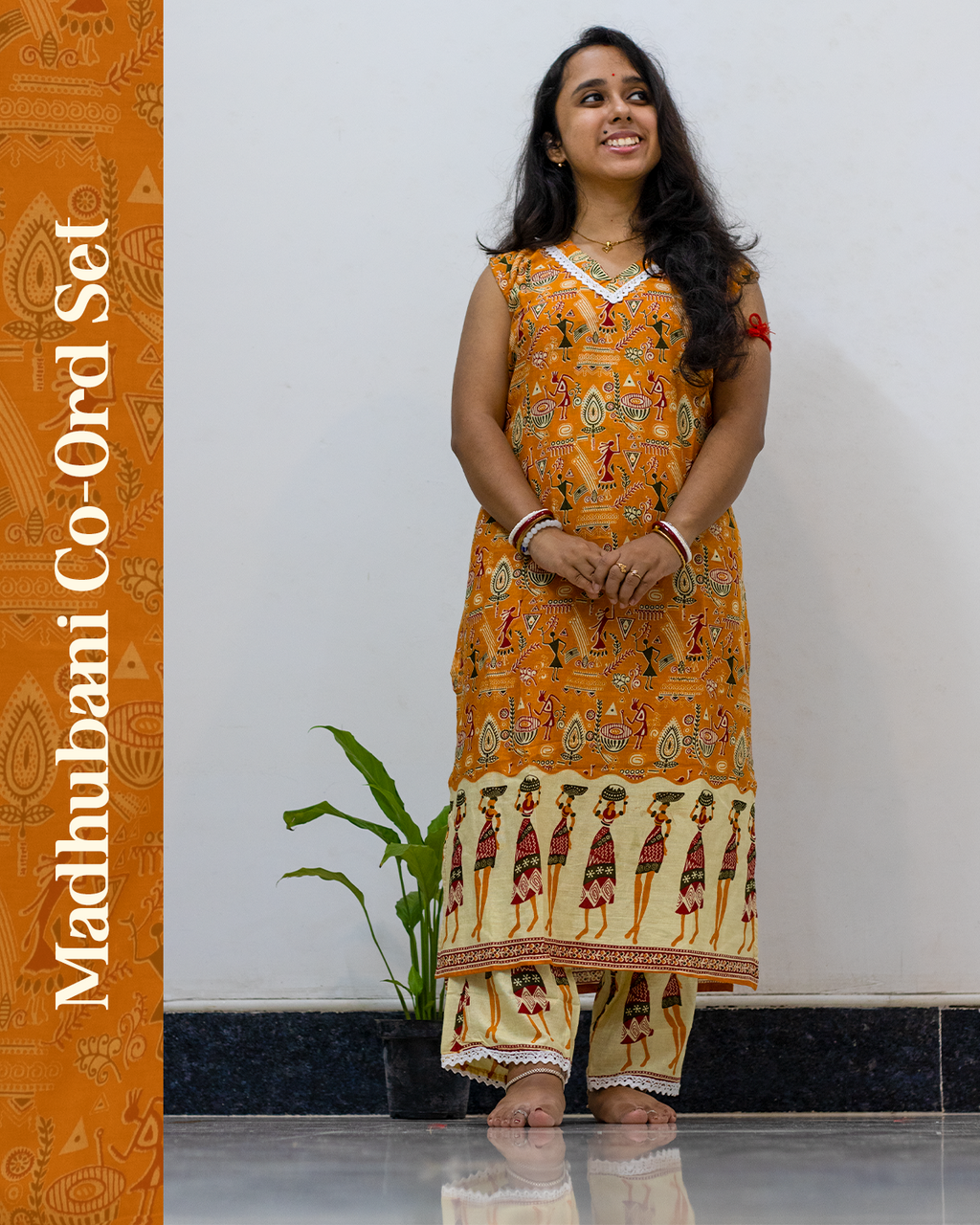Madhubani Print Co-Ord Set