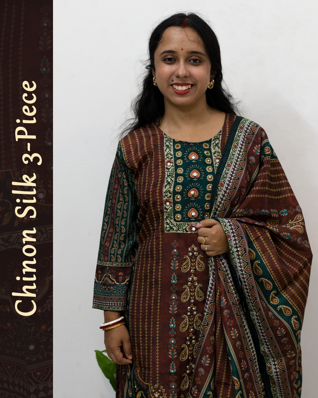 Chinnon Silk Three Piece Set