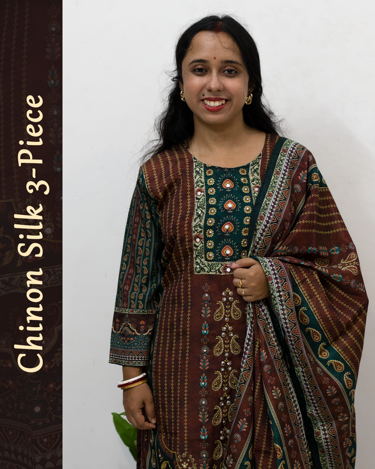 Chinnon Silk Three Piece Set