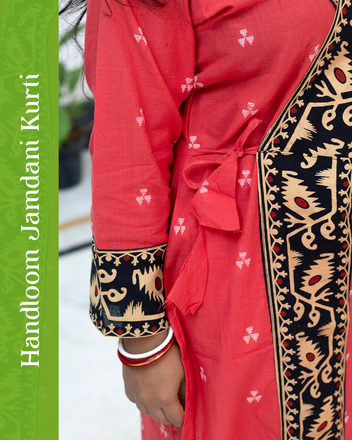 Handloom Jamdani Kurti