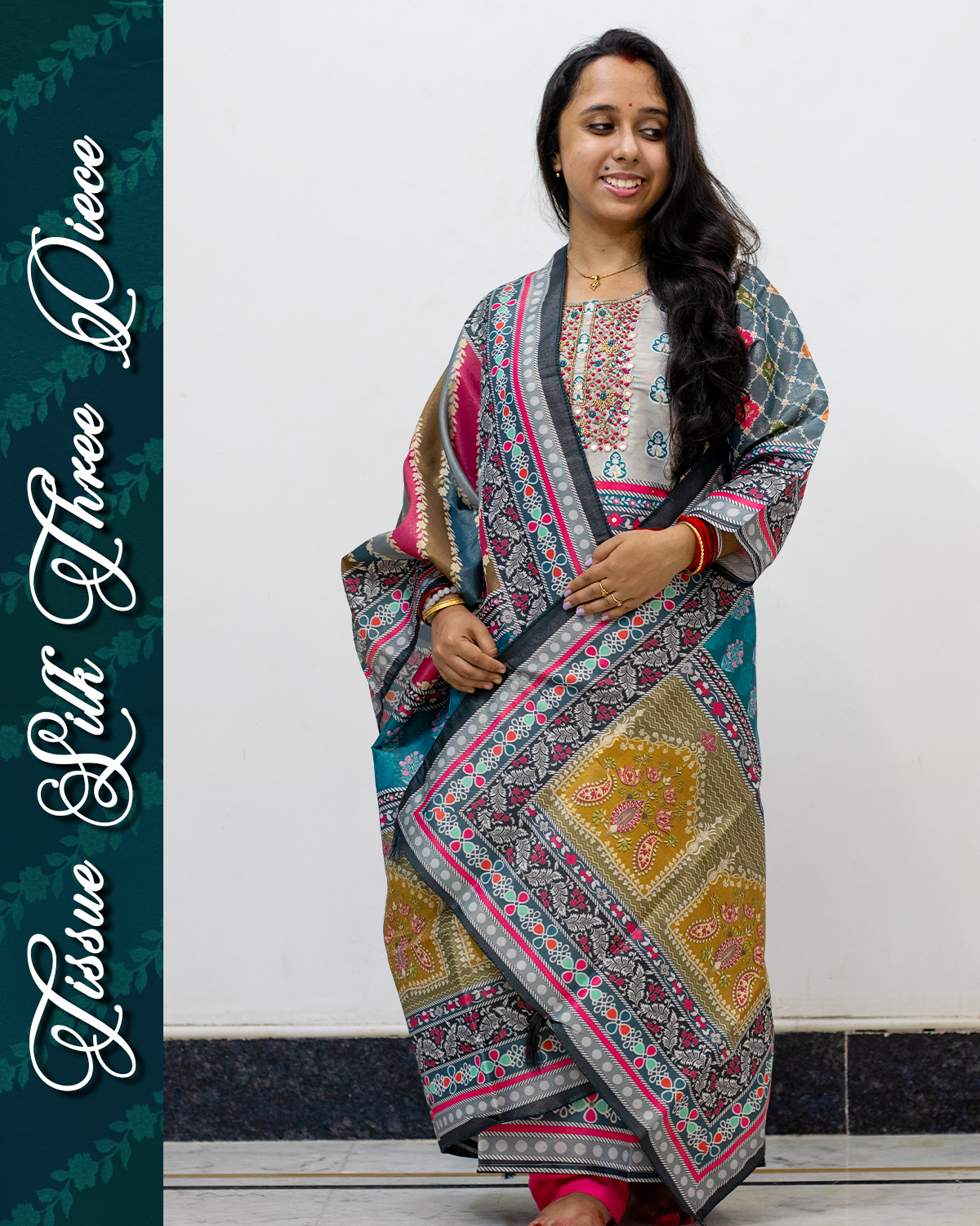 Tissue Silk Three Piece Set