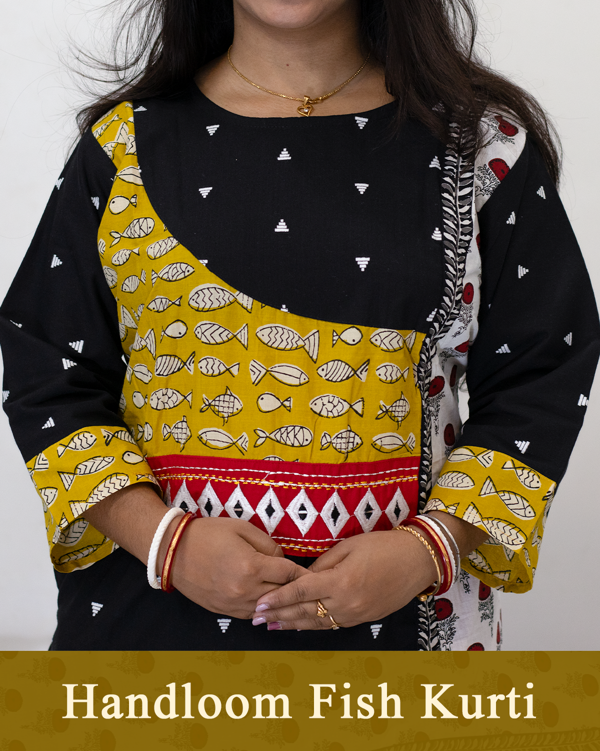Handloom Fish Kurti