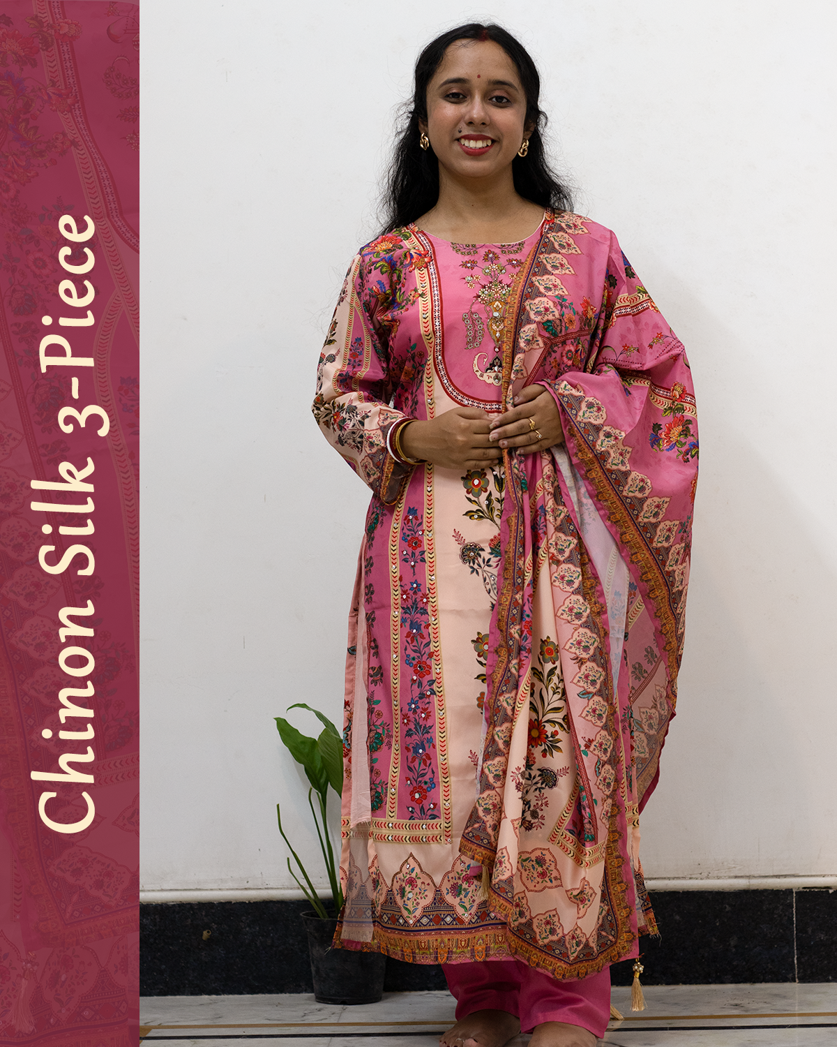 Chinnon Silk Three Piece Set