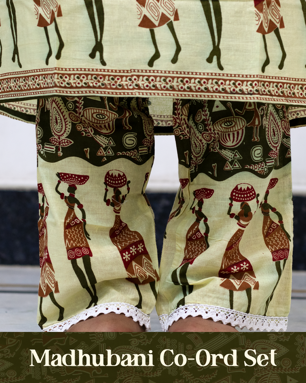 Madhubani Print Co-Ord Set