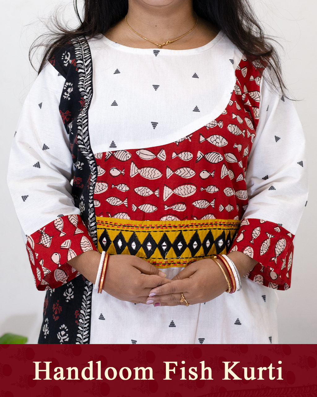 Handloom Fish Kurti