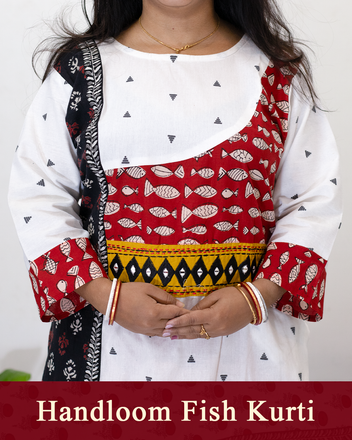 Handloom Fish Kurti
